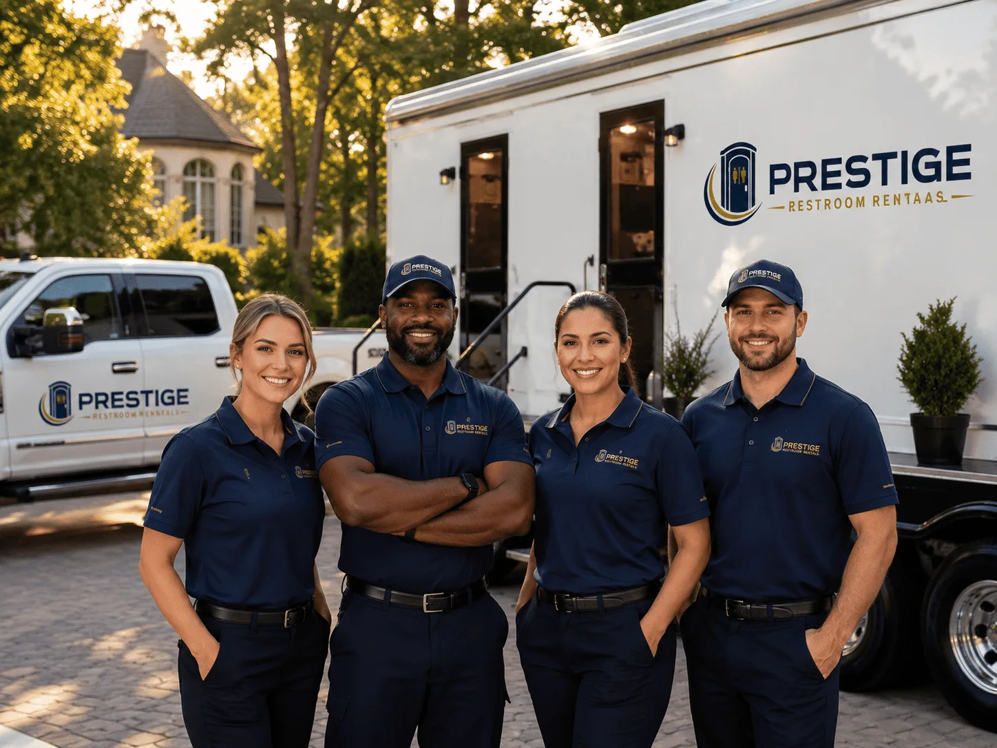 Trusted Luxury Portable Restrooms company in Somerset, TX